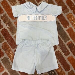 Classic Whimsy Blue Checkered Outfit